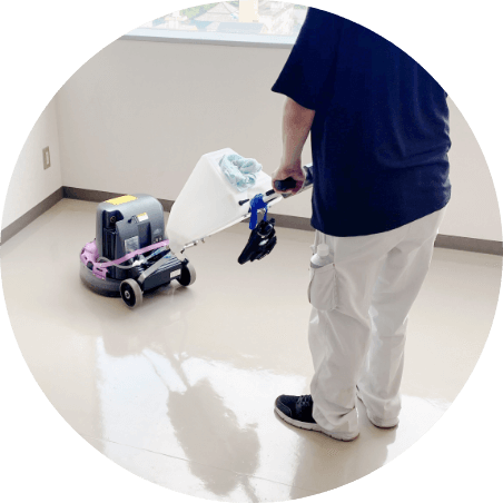 フローリングの清掃